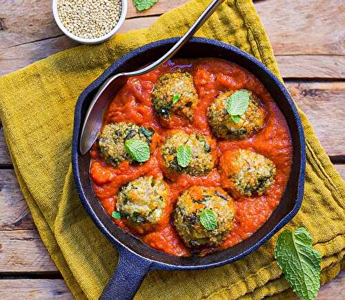 Mes boulettes de quinoa