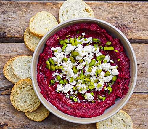 Ma tartinade betterave et feta