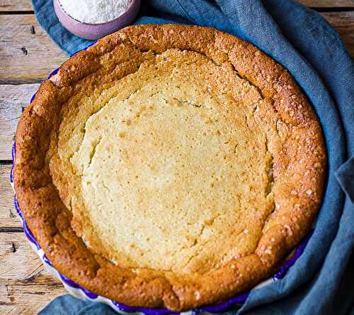 Mon gâteau à la noix de coco