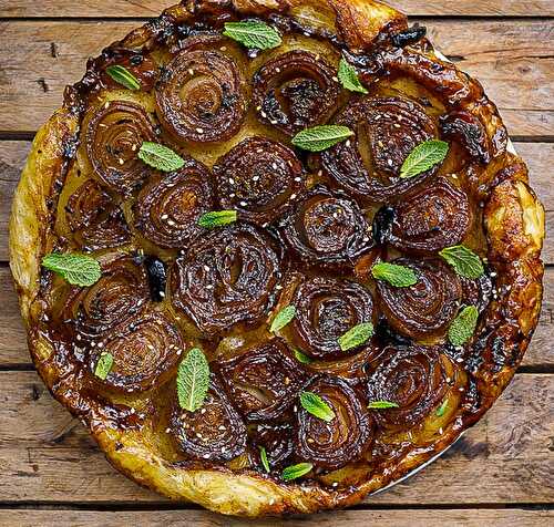 Ma tarte tatin aux oignons