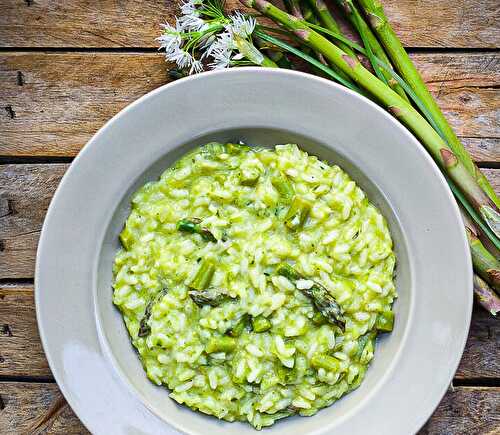 Mon risotto aux asperges