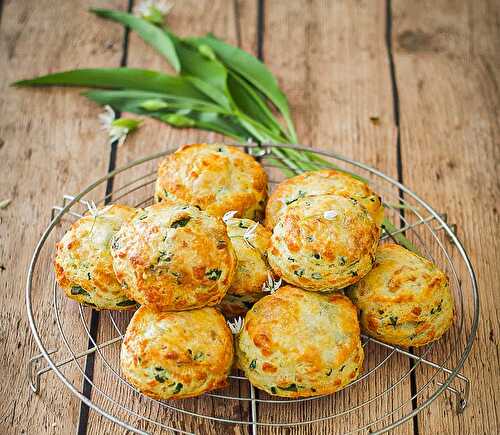 Nos scones à l'ail des ours