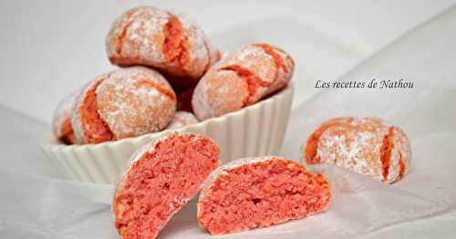 Amarettis aux biscuits roses de Reims