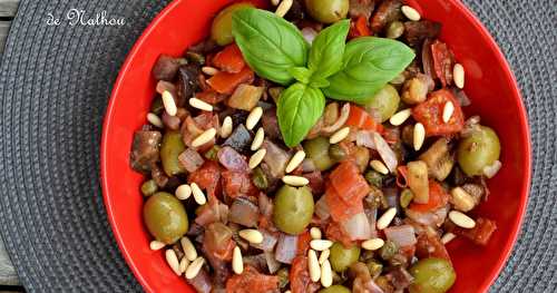 Caponata (à ma façon) 