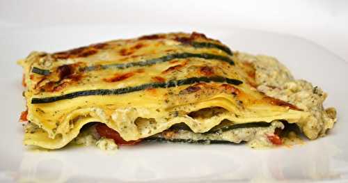 Lasagne "verte" aux courgettes et pesto