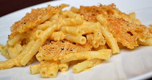Mac'n cheese ... ou gratin de macaroni au cheddar