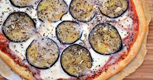 Pizza parmigiana (aux aubergines grillées)