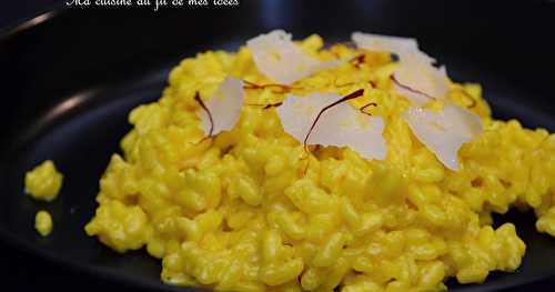 Risotto à la milanaise (safran et parmesan)