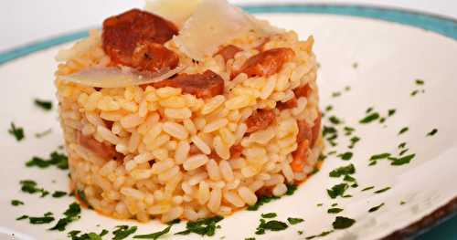 Risotto au chorizo