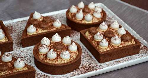 Tartelettes chocolat façon tiramisu