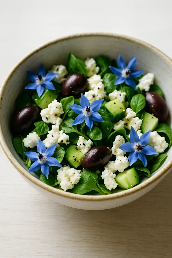 ➤🌿 La Bourrache en Cuisine : Une Plante Aux Multiples Vertus