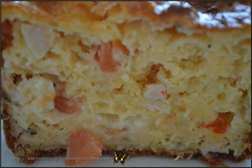 Cake au jambon mozarella - Ma cuisine débutante
