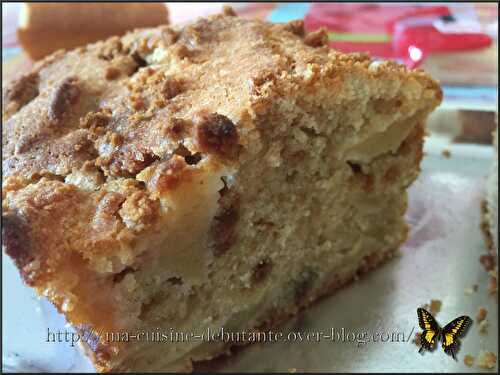 Cake aux pommes spéculoos cannelle