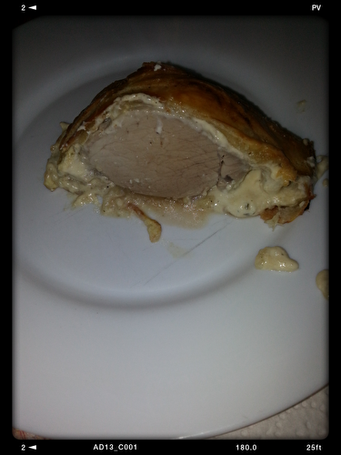 Filet mignon au boursin en croute