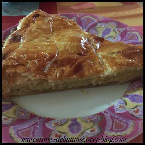 Galette des rois à la crème frangipane