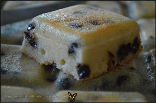 Gâteau au fromage blanc et pépites de chocolat