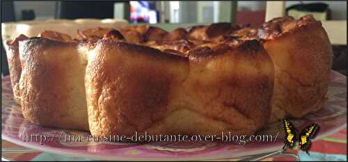 Gâteau aux petits suisses pommes