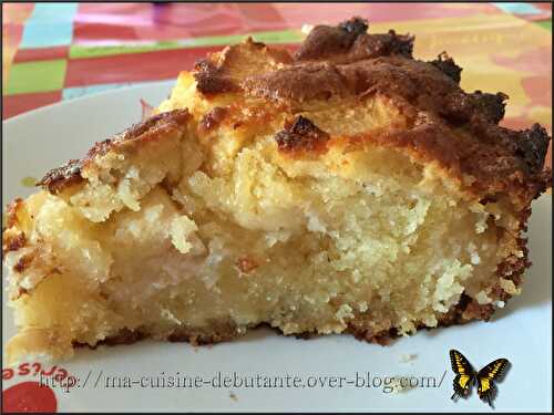 Gâteau fondant aux pommes