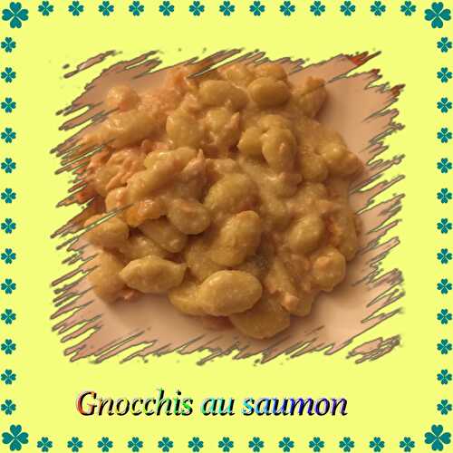 Gnocchis au saumon fumé