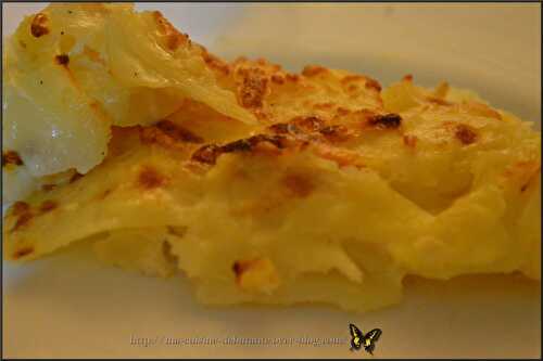 Gratin de pommes de terre au Cooking chef