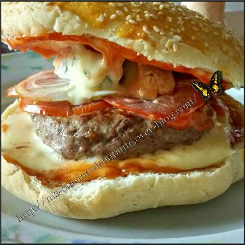 Hamburger à la Fourme D'Ambert