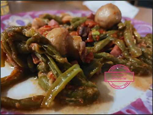 Haricots verts à la cancoillotte