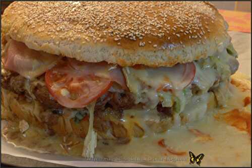 Méga hamburger maurice