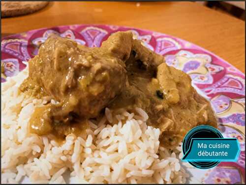Mijoté de porc au curry mandra avec cookeasy