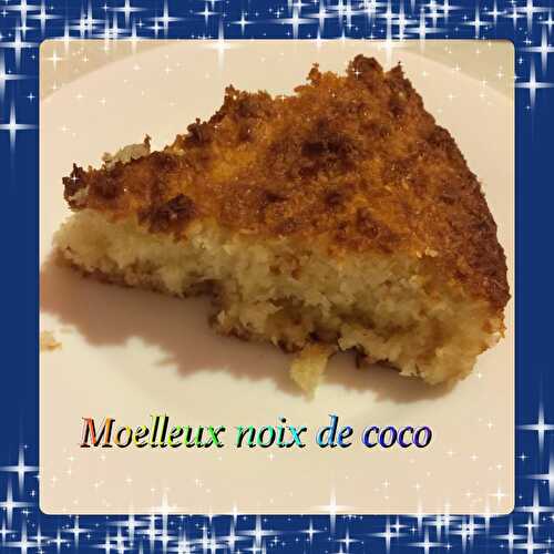 Moelleux à la noix de coco