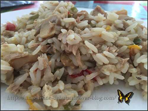 Mon riz au thon