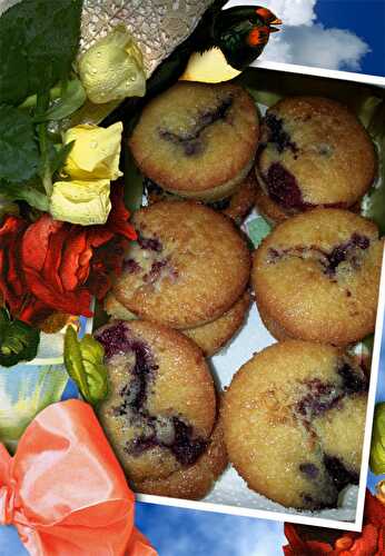 Muffins aux fruits rouges