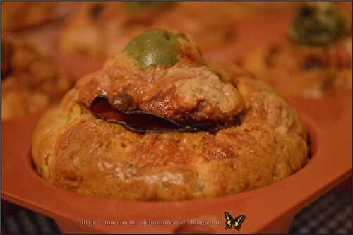 Muffins poulet chorizo tomate