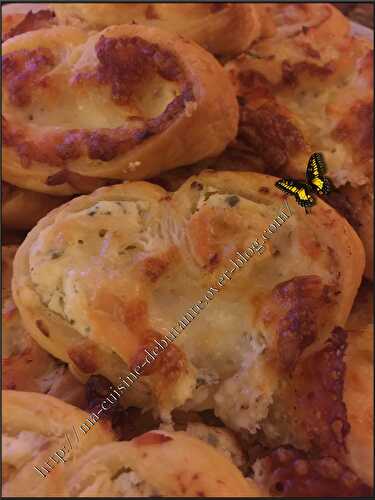 Palmiers mozzarella saumon