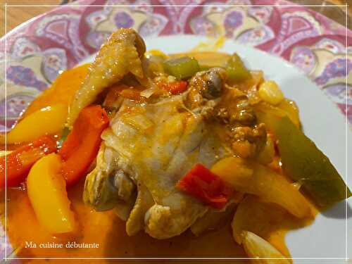 Poulet basquaise avec cookeasy