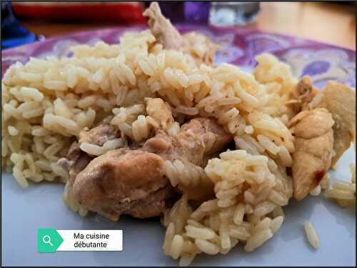 Poulet et son riz au cookeo touch