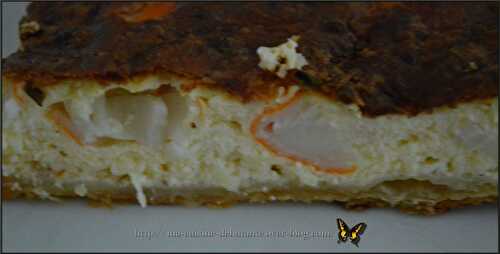 Quiche au surimi