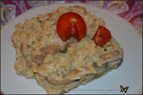 Risotto aux champignons