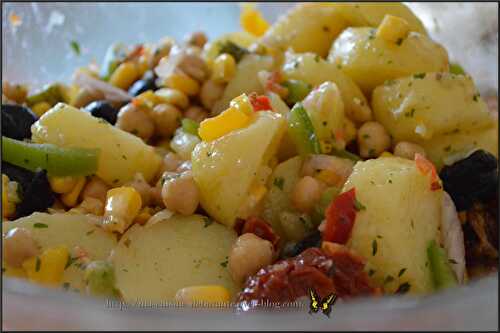 Salade de pommes de terre pois chiche