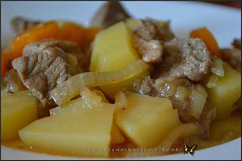 Sauté de porc et ses légumes à sa sauce sucré