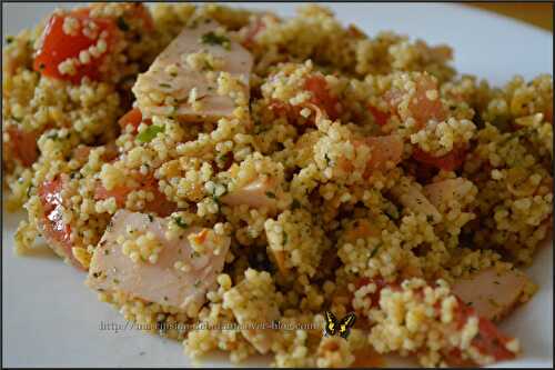 Taboulé au poulet poivrons 2