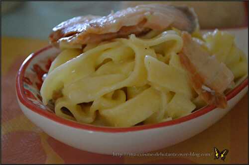 Tagliatelles au saumon fumé