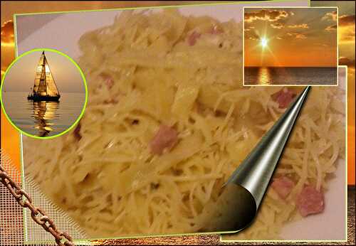 Tagliatelles fromage frais