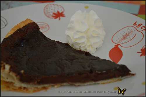 Tarte au chocolat carambar