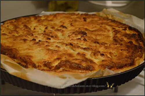 Tarte aux pommes amandine