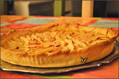 Tarte aux pommes et sa compote