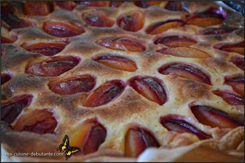 Tarte aux prunes