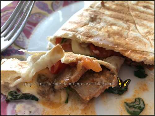 Wraps au poulet avec le snack collection Tefal