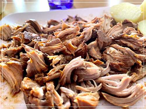 Pulled pork au cookeo