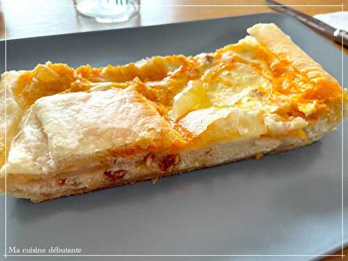 Tarte façon quiche oignon chorizo avec le cake factory