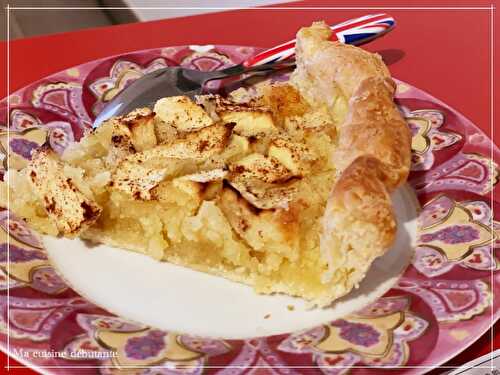 Tarte aux pommes et sa crème d'amande